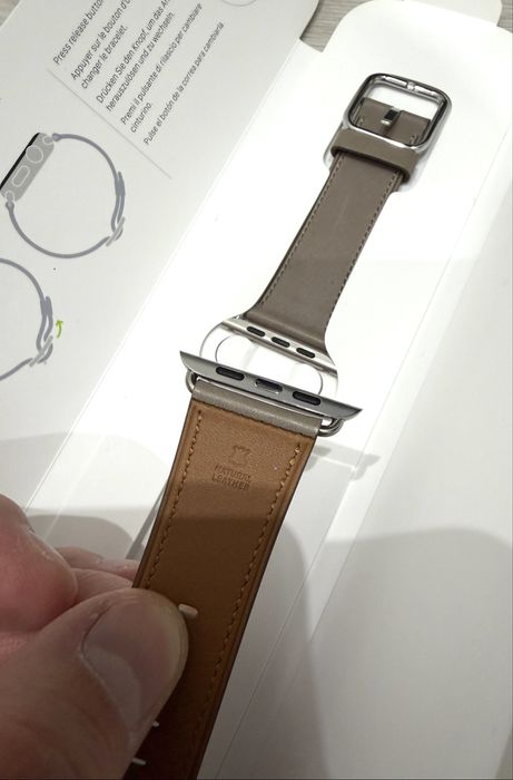 Кожанный ремешок доя Apple Watch 42mm