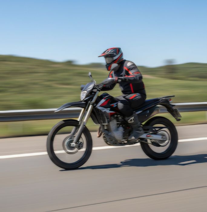 Мотоцикл эндуро bamx x44