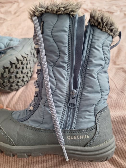 Детски непромокаеми ботуши за преходи с цип Quechua