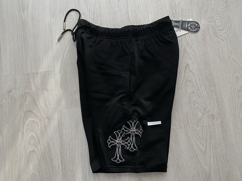 Pantaloni Scurti Chrome Hearts M - Logo Cusut