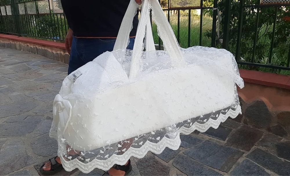 НАМАЛЕНИЕ! Кош/ница за изписване на бебе. Чисто нова!