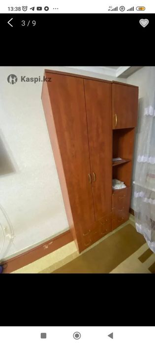 Кровать матрас и 2 шкафа