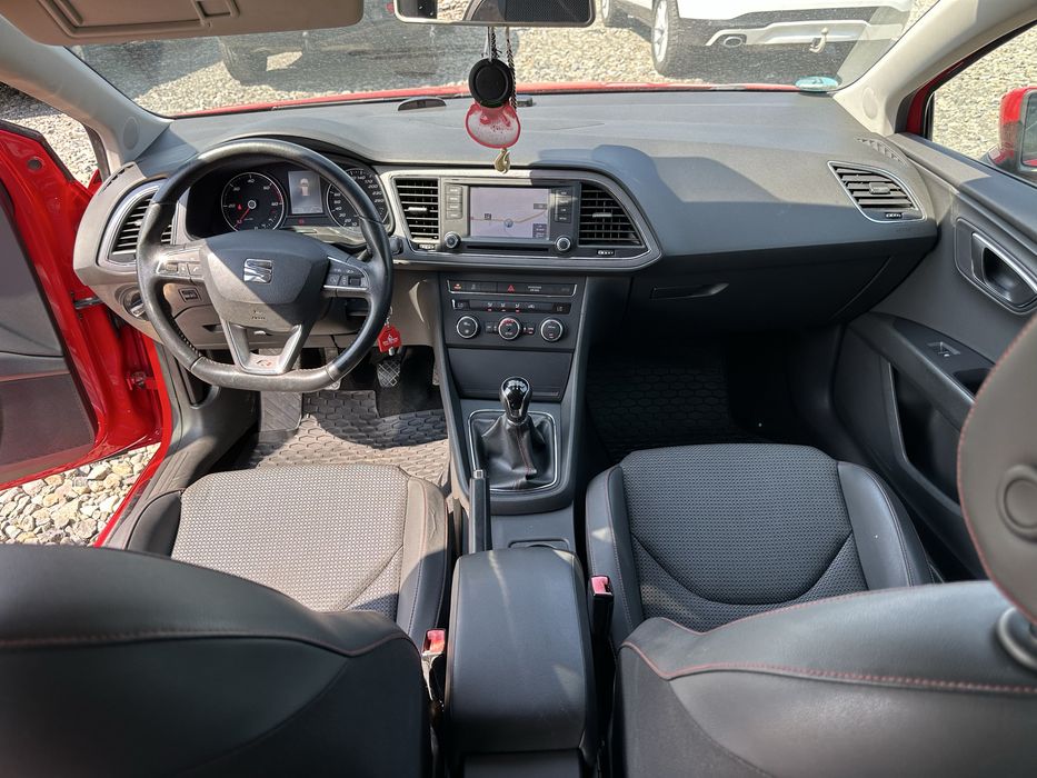Seat Leon Pachet FR 2.0 Tdi, Rate, Garantie, Navi, Piele