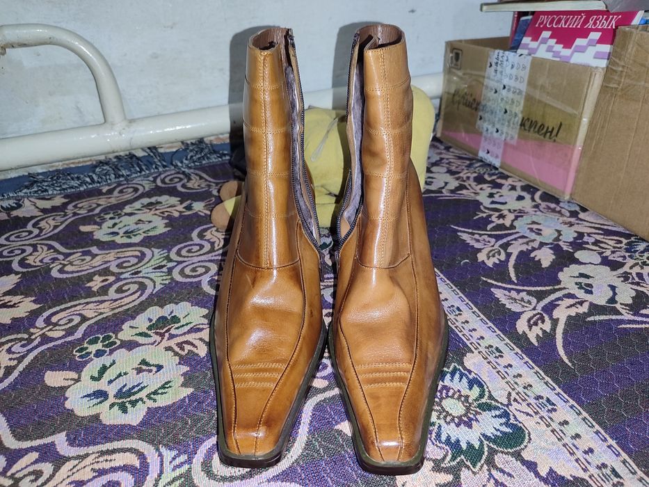 Кожаный обувь,новый, неношеный