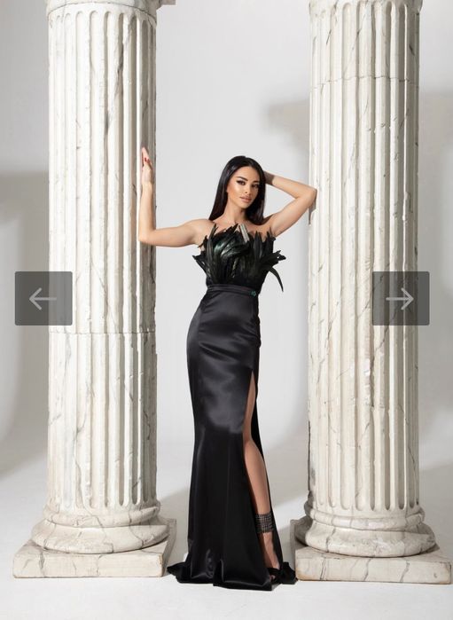 Официална дълга рокля Christine Fashion, размер S