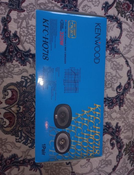 Kenwood 718 yegi ochilmagan original ogan odam barka topadi