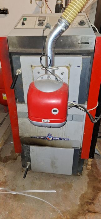 Котел за твърдо гориво ATMOS, Атмос, отличен.