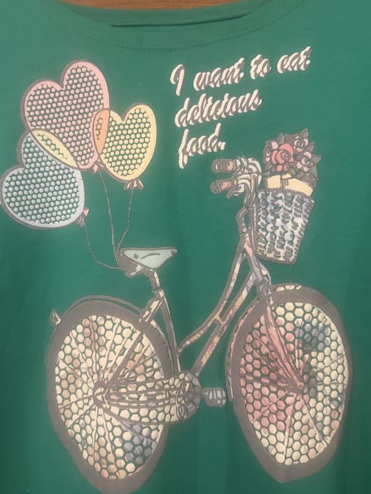 Tricou modern fetite