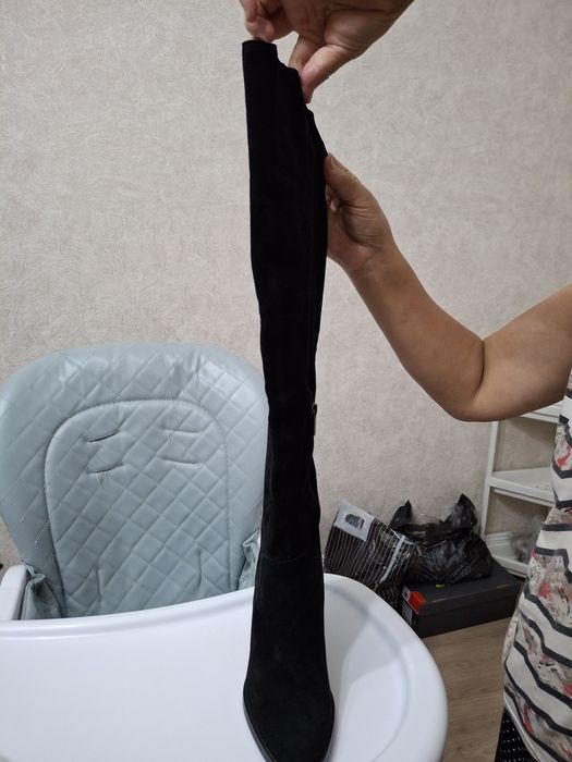 Сапоги ботфорты новые