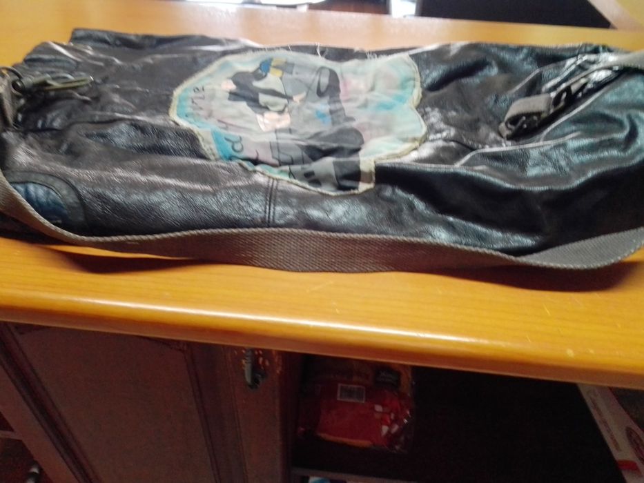 Рокерска  раница, естествена кожа, оригинална!