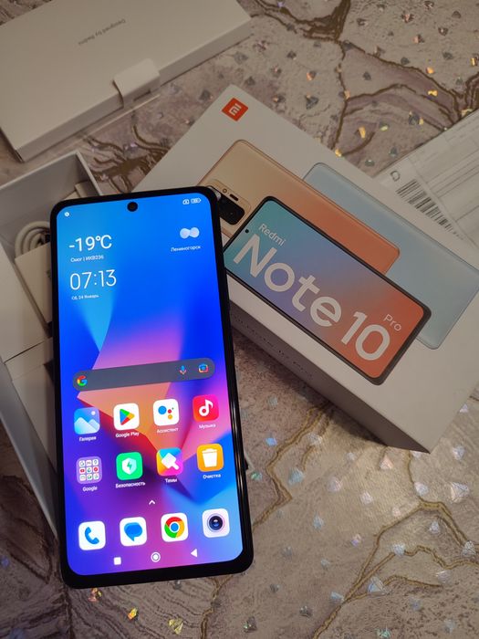 Redmi Note 10 pro смартфон