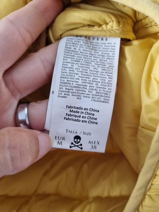 Vesta din puf Scalpers S-M