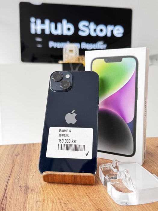 iPhone 14 • 128GB/85% Black Айфон 14 • 128гб/85% черный