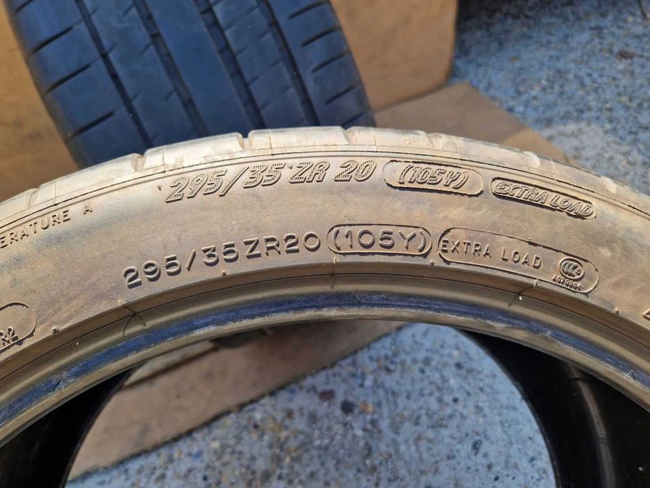 2 Michelin R20 295/35 Летни гуми  DOT0718