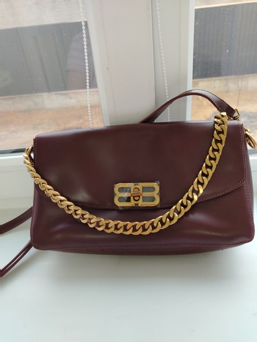 Сумка цвет бордо новый