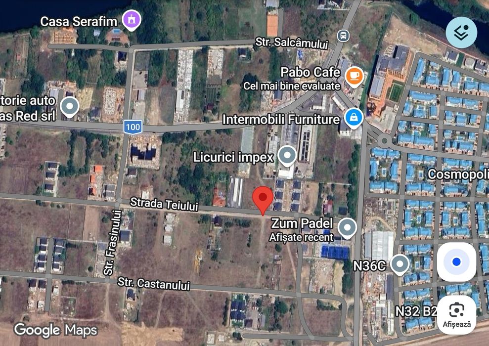 teren com Tunari 1500 mp