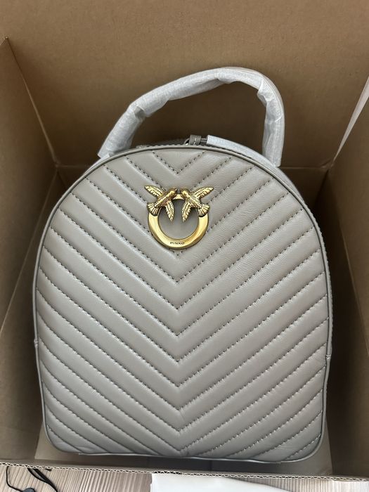 Чисто нова раница PINKO в сив цвят