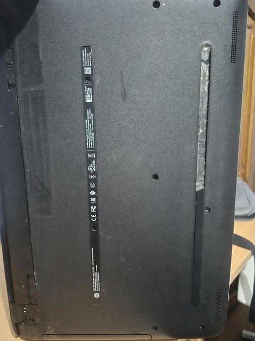 HP ноутбук в рабочем состоянии