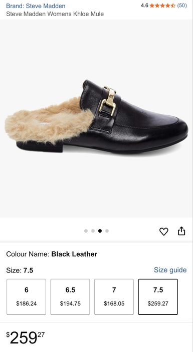 Мюли Steve Madden