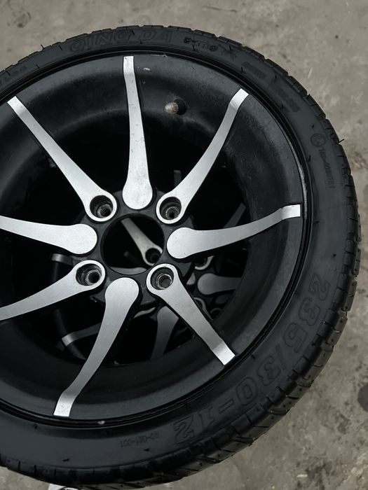 Jante Atv Strada Concave 12x7 Et 10 cu anvelope 235/35-12