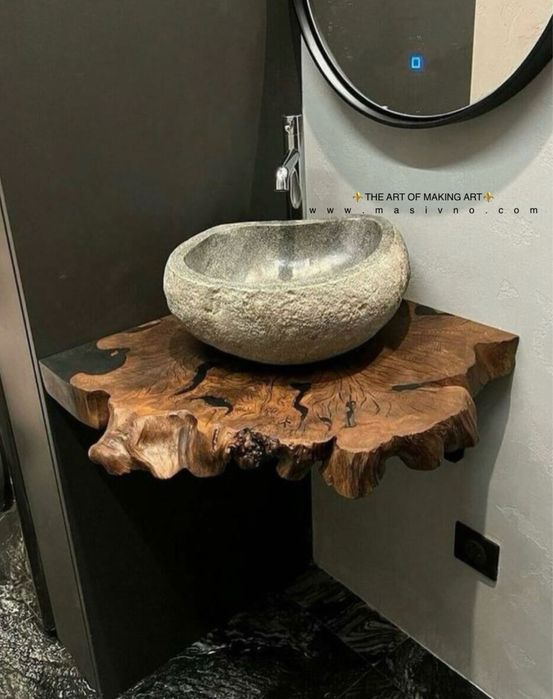 Плот за баня от дърво. Дървен плот за баня