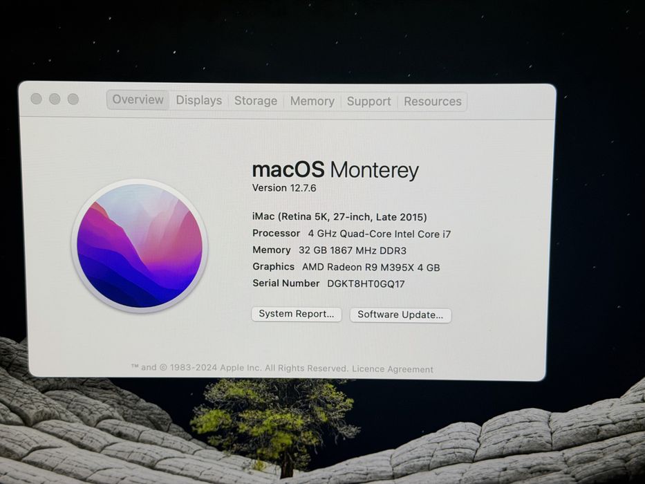 iMac Retina 5K 27' | i7 | 32GB Ram | 1TB | R9 395X 4Gb | 2015 |