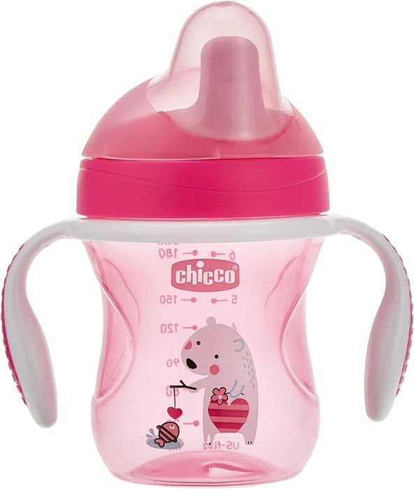 CHICCO Gift Set 6+ – Комплект за хранене за бебе, 2 чинии, чаша и лъжичка