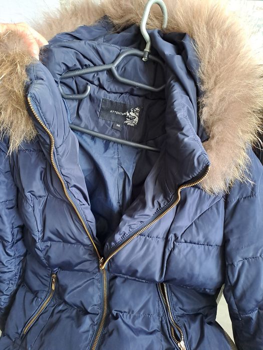 Зимно дамско яке с качулка!
