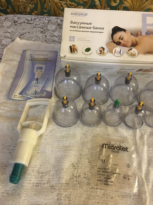 Ваккумные банки для хиджамы