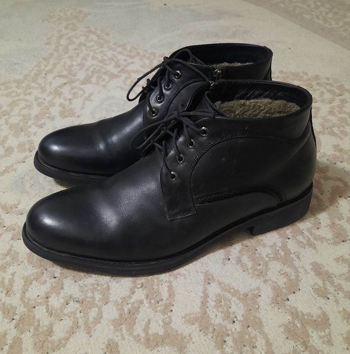 Зимние ботинки  мужские