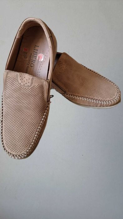 Мокасины из нубука