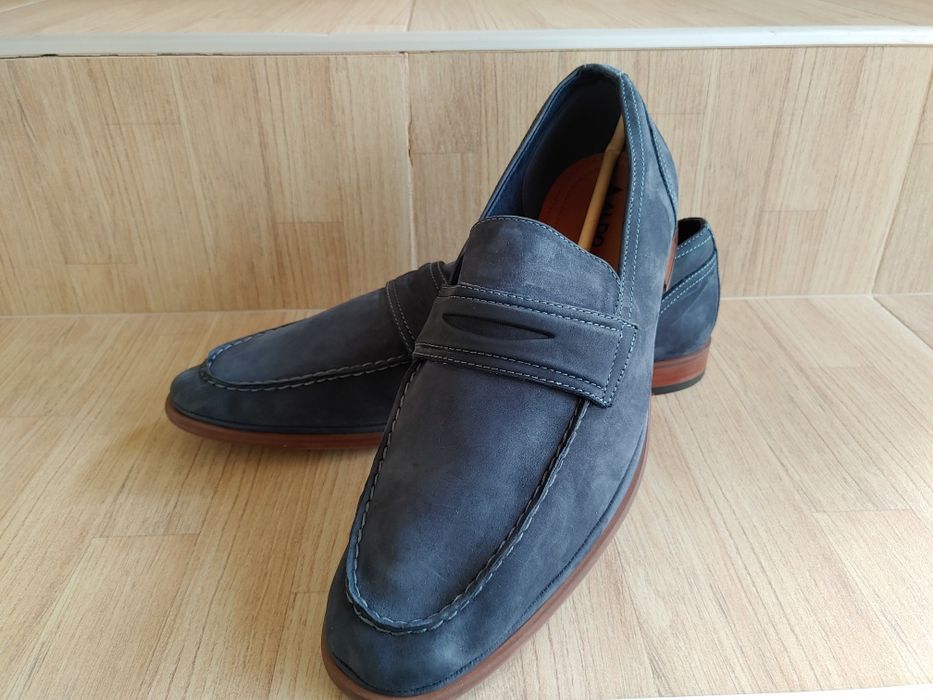 Мъжки мокасини ALDO тъмносини 45 номер
