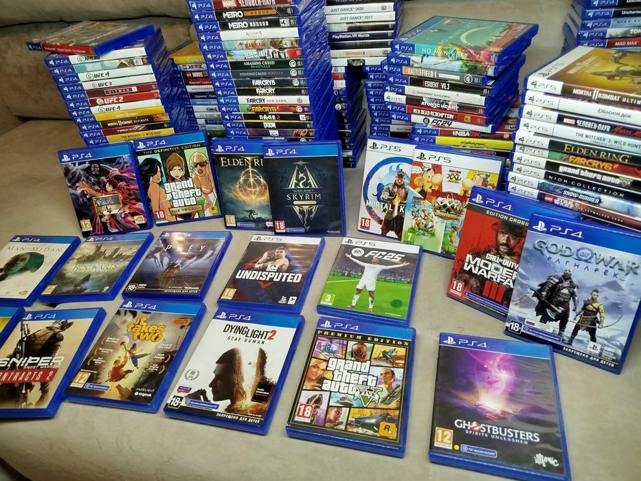 Диски на PS4-PS5 продам