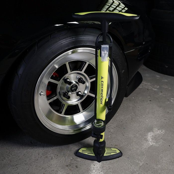ръчна помпа с манометър, макс. 11 bar / 160 psi 83507 carmotion