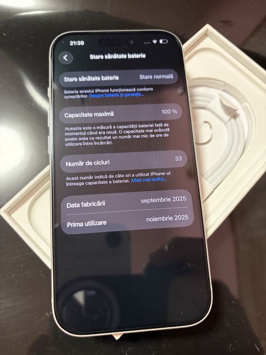 iPhone 17 Pro Silver 256 GB - Ca Nou 10/10