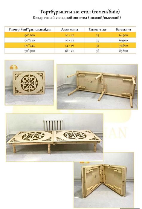 Продам столы раскладные