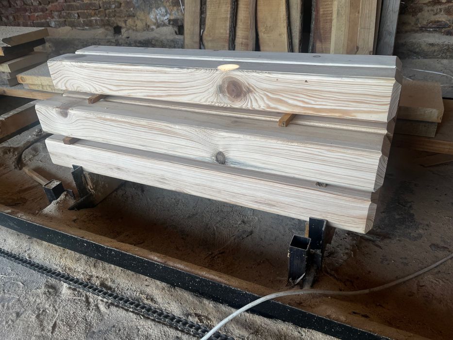 Дървена ограда парапет таборки