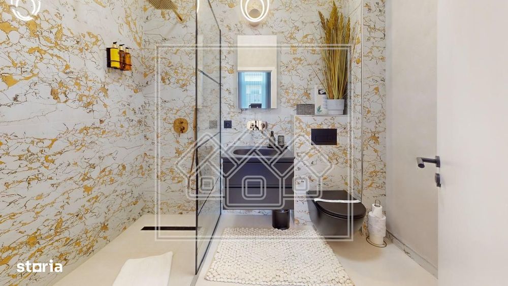 Penthouse de vanzare, terasa de 120 mp, mobilat si utilat confort lux