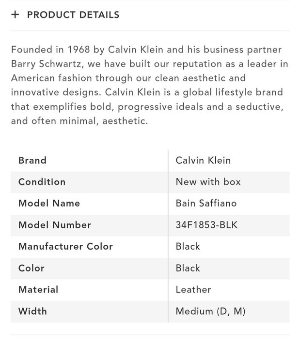 Calvin Klein încălțăminte  sport barbati 42,5 negru originali