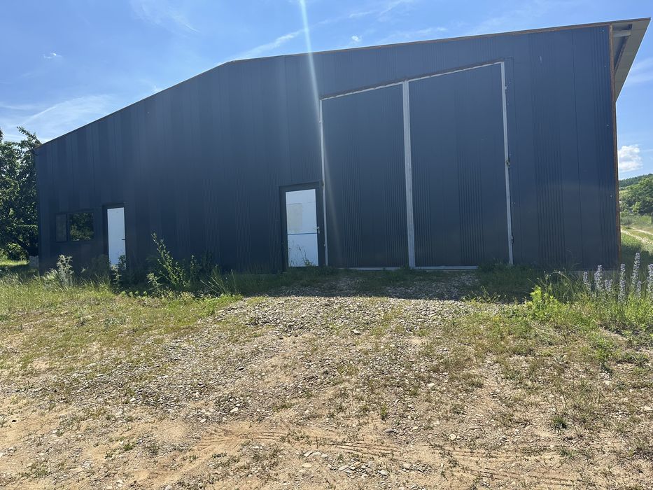 vand hala structura metalica cu panouri
