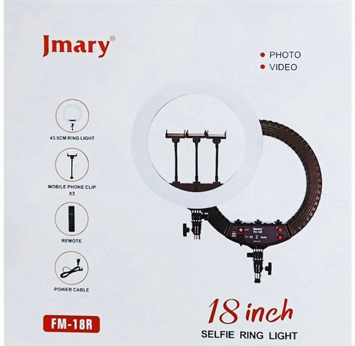 Orginal Jmary Ring Light Lampalari va Tripodlaryam kelgan  (Optom)
