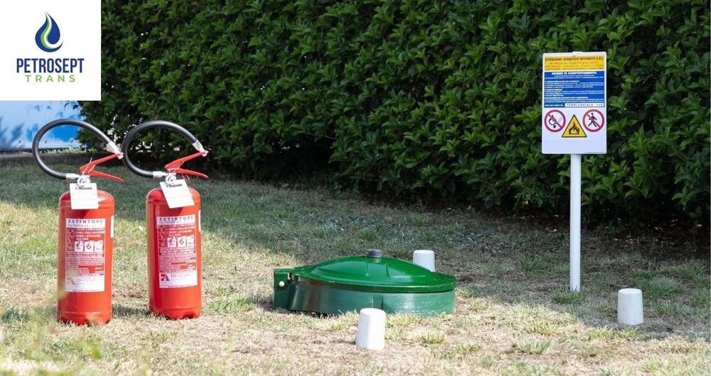 Rezervor GPL subteran vertical 1000 L