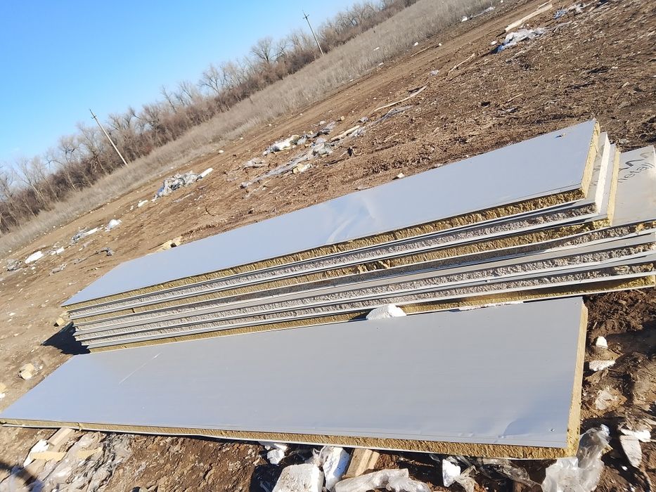 Продам стеновую сэндвич панель 100мм