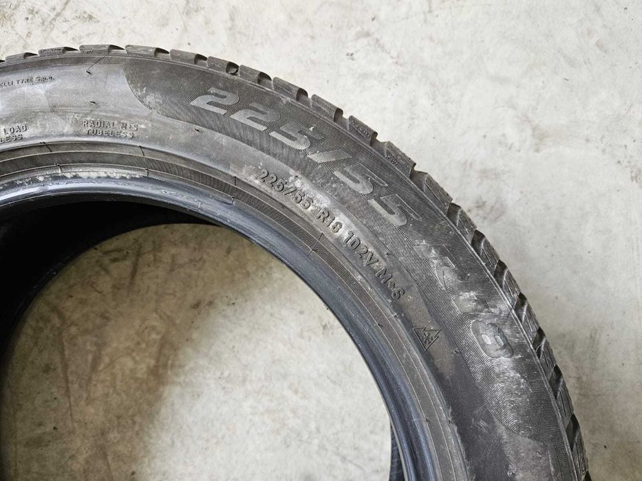 4 Anvelope IARNA 225.55.18 'Pirelli' [dot 2020]; stare buna