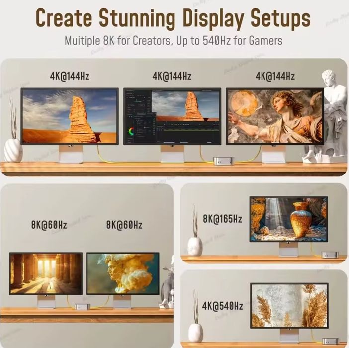 Cablu  C  C  Thunderbolt  5  USB 4.2  AOHi  Adonis  FUTURE  120GB/S  4