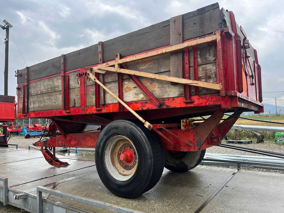 Remorca agricola basculabila BAV - sarcina 6-7 Tone + Video