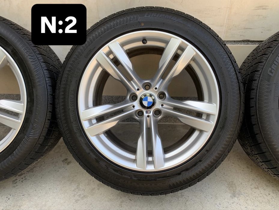 Оригинални джанти BMW X5 X6 F15 F16 E70 зимни гуми 255/50R19 285/45R19