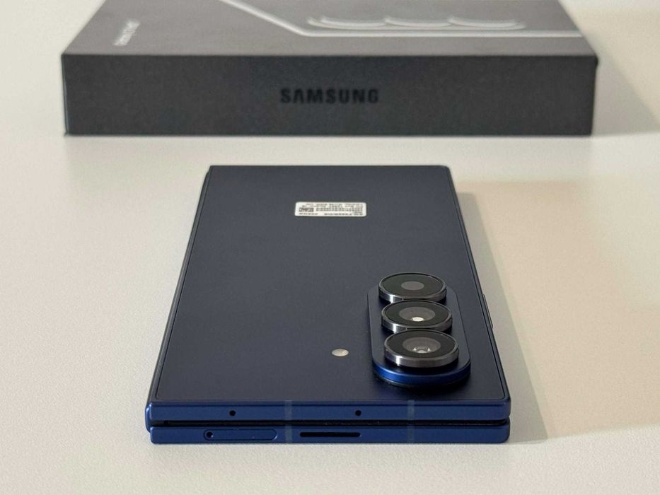 Бартер! НОВ! 24м. Гаранция! Samsung Galaxy Z Fold 7 Blue Shadow (Син) 0 Цикъла