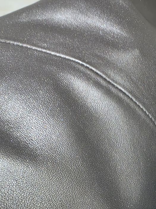 Кожаная Юбка ,цвет Бронзовое золото р 38