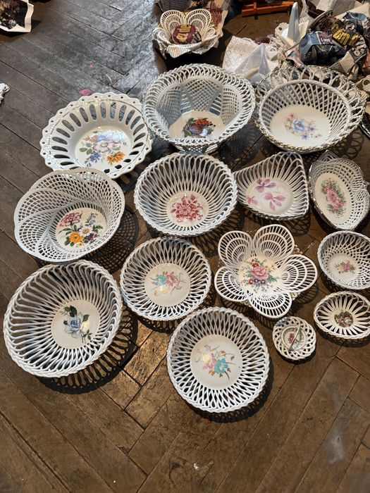 Set pahare rubin si cristal